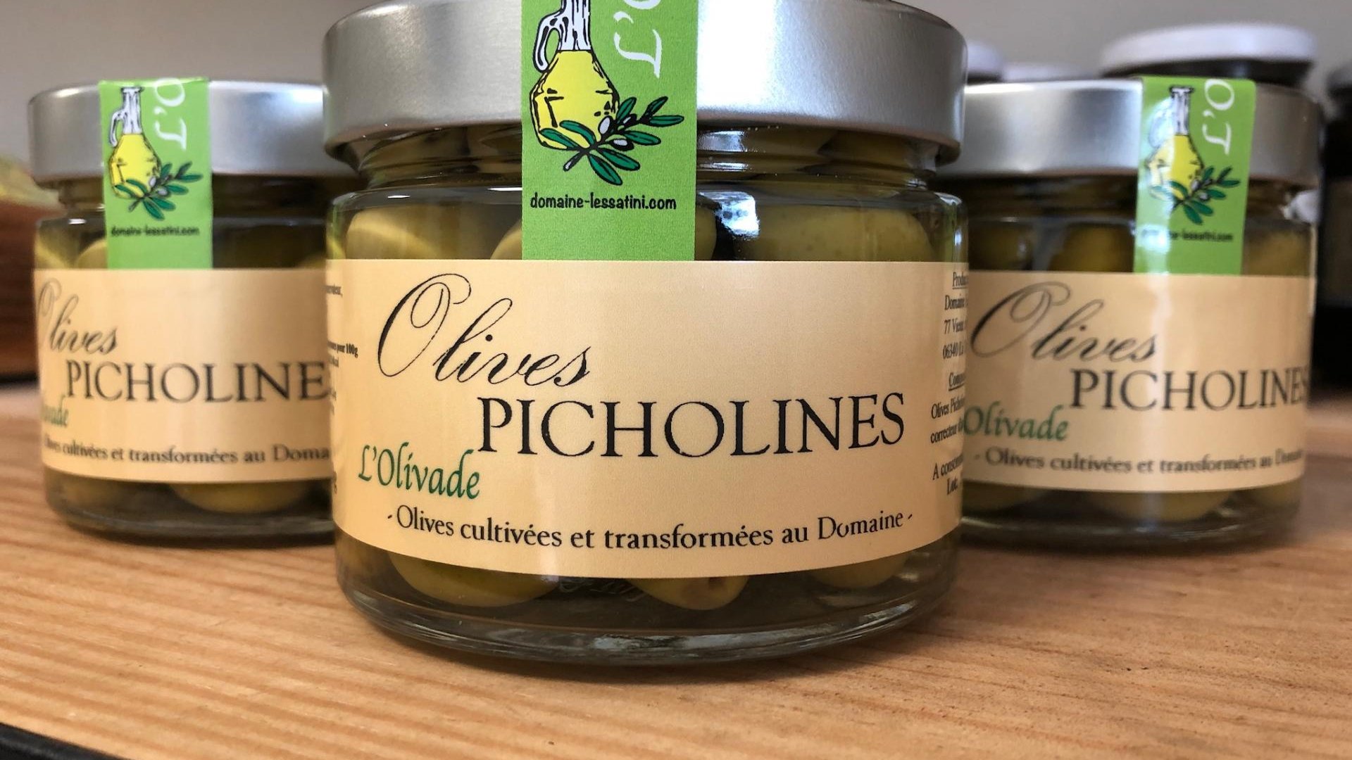 OLIVES DE TABLE VERTES DE NICE!